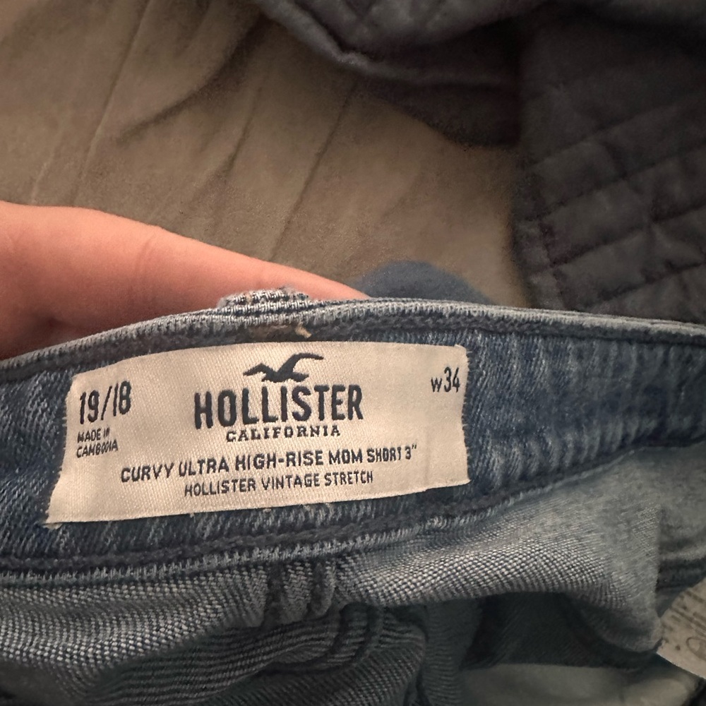 Curvy Hollister Jean shorts